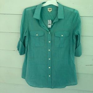 J crew button up shirt